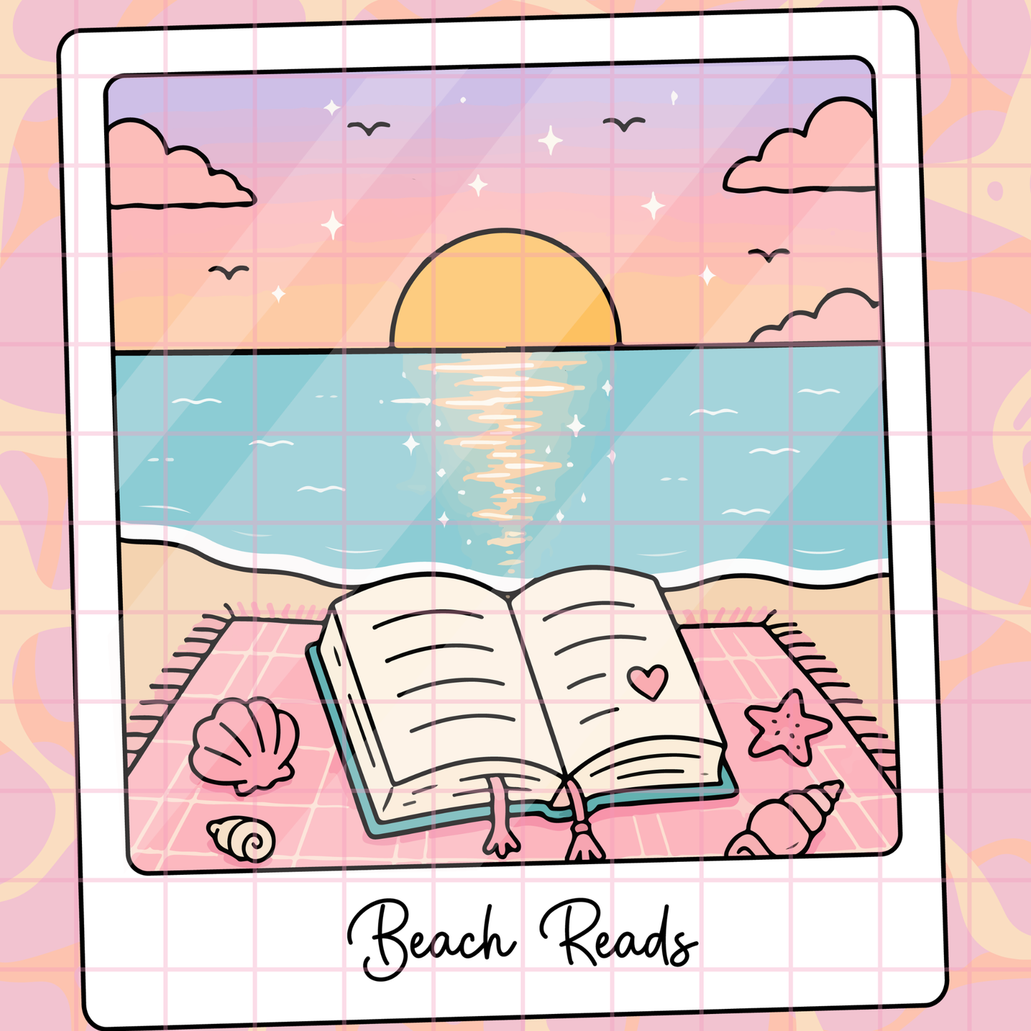 Beach Reads Polaroid