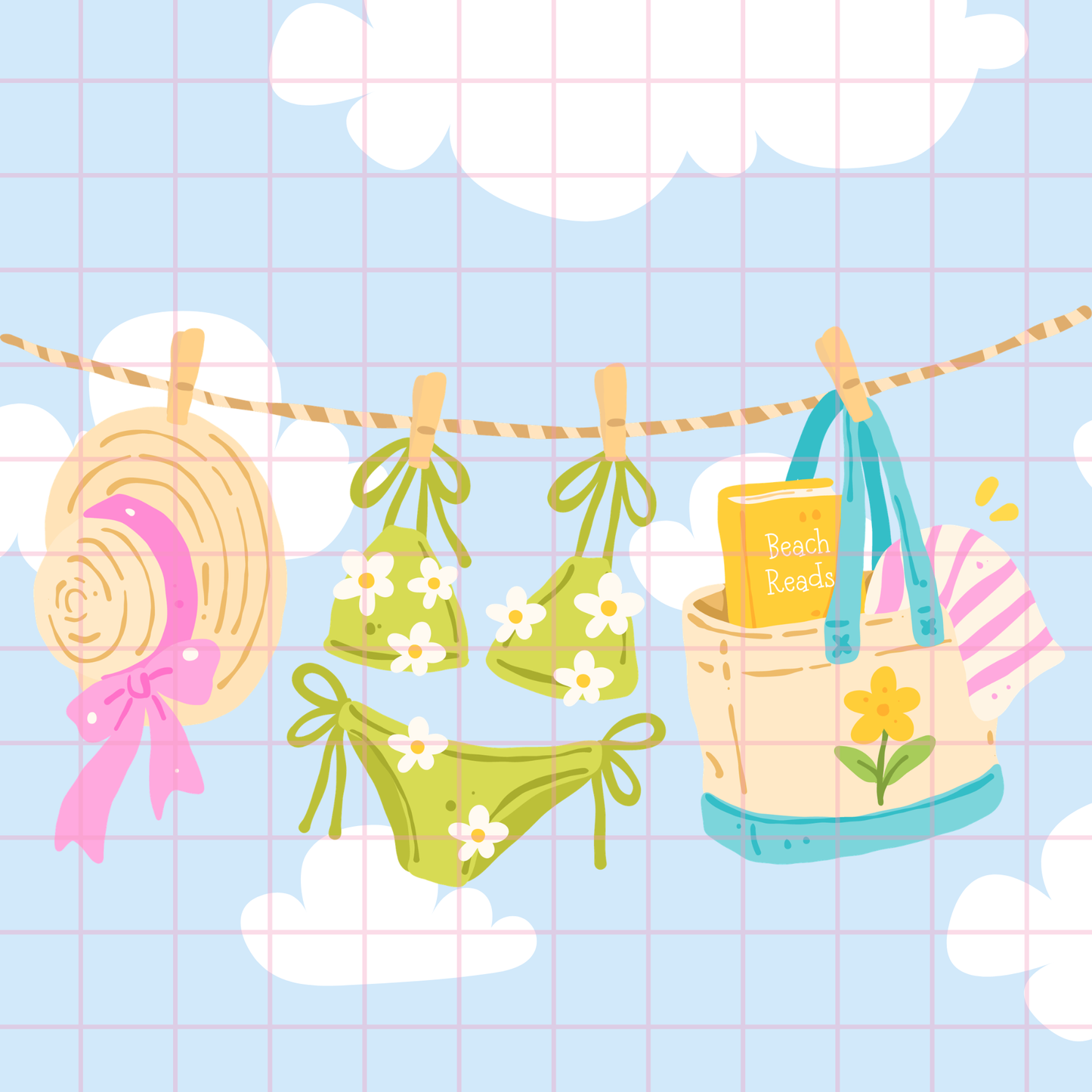 Bookish Girl Clothesline