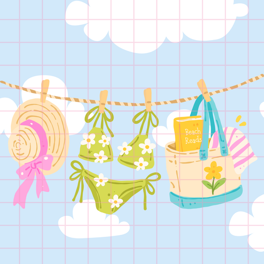 Bookish Girl Clothesline