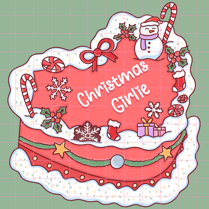 Christmas Girlie Cake