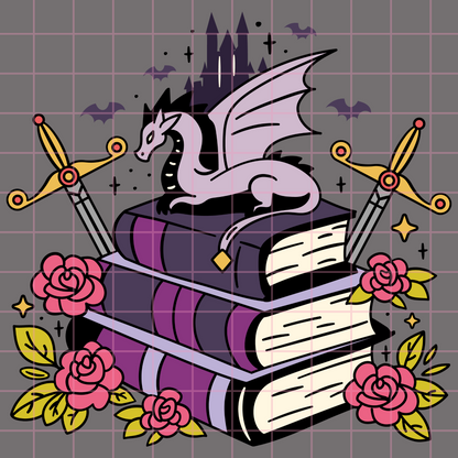 Dragon Book Stack
