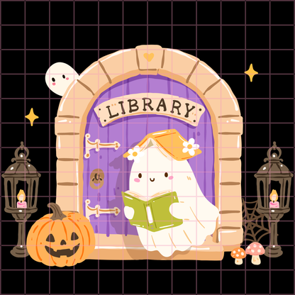Ghost at the Library