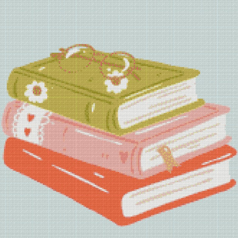 Glasses on Book Stack