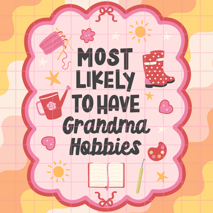 Grandma Hobbies