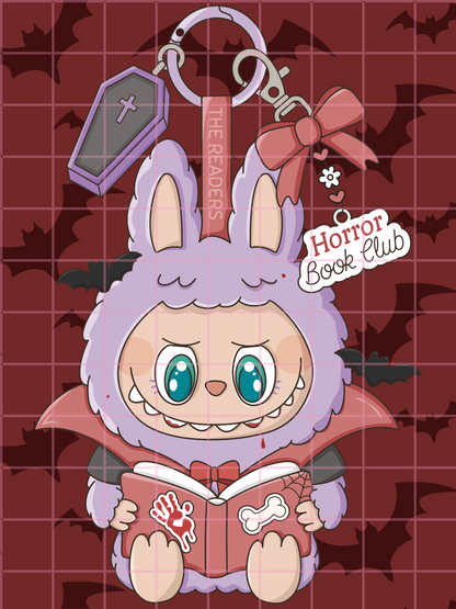 Horror Book Club Trinket